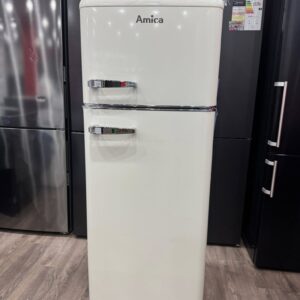 Хладилник с горна камера Amica KGC15635B, крем